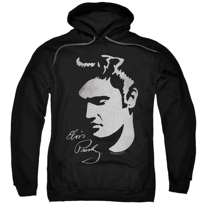 Elvis Presley Simple Face Hoodie