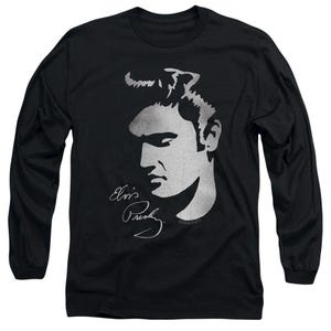 Elvis Presley Simple Face Long Sleeve Shirt