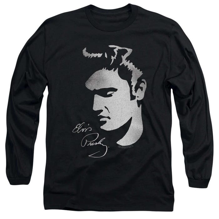 Elvis Presley Simple Face Long Sleeve Shirt
