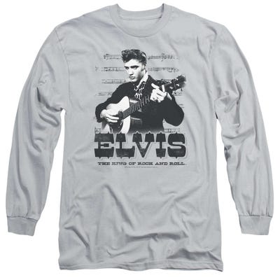 Elvis Presley The King Of Rock and Roll Long Sleeve Shirt