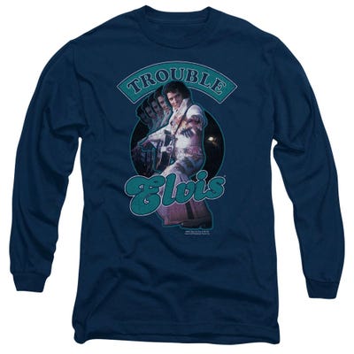 Elvis Presley Total Trouble Long Sleeve Shirt