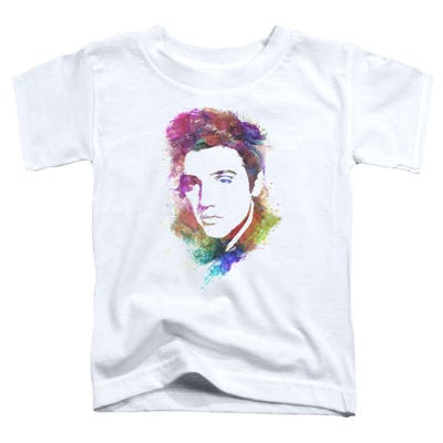 Elvis Presley Watercolor King Toddler T-Shirt