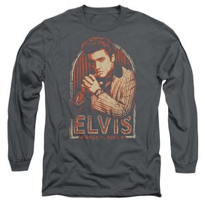 Elvis Stripes Long Sleeve Shirt