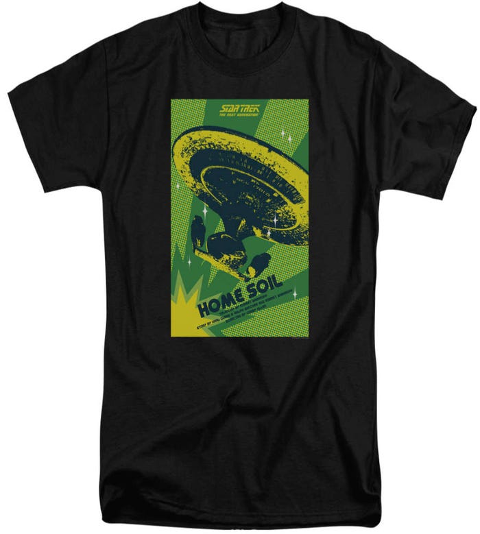 Episode 18 TNG Season 1 Star Trek Tall T-Shirt