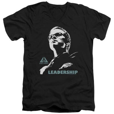 Eureka Leadership Poster V-Neck T-Shirt