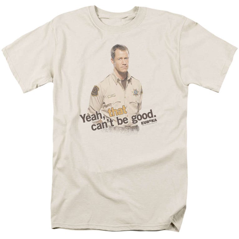THAT CAN'T BE GOOD Adult Heather T-Shirt All Sizes Eureka TV Show YEAH THAT CAN'T BE GOOD Adult Heather T-Shirt All Sizes Eureka TV Show YEAH
