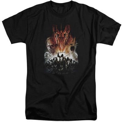 Evil Rising Lord Of The Rings Tall T-Shirt