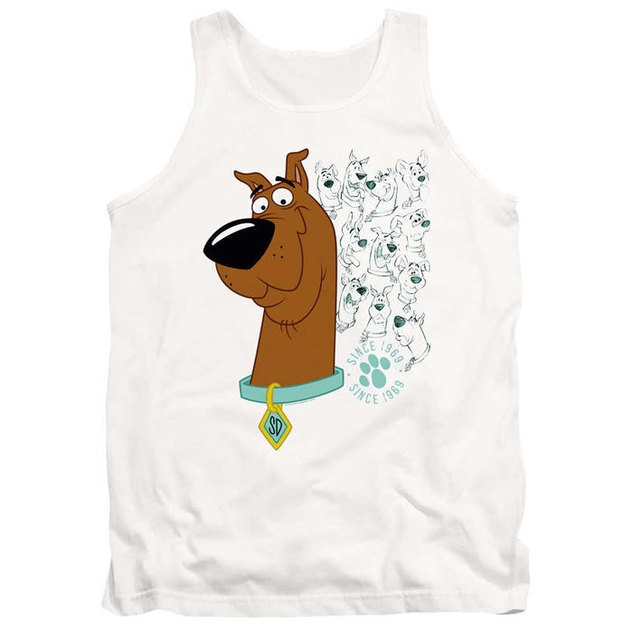 Evolution of Scooby Doo  Tank Top