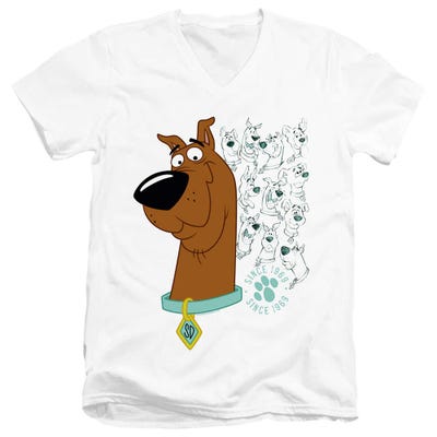 Evolution of Scooby Doo  V-Neck T-Shirt
