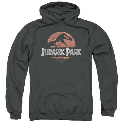 Faded Jp Logo Jurassic Park Hoodie