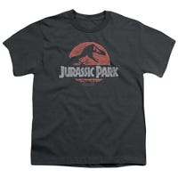 Faded Jp Logo Jurassic Park Kids T-Shirt