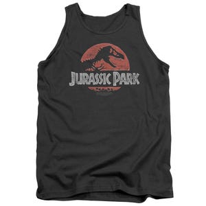 Faded Jp Logo Jurassic Park Tank Top