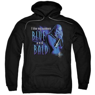 Farscape Blue And Bald Hoodie