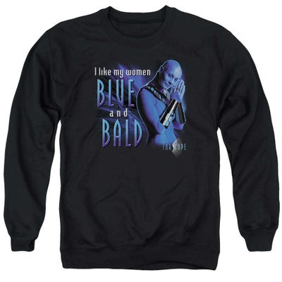 Farscape Blue And Bald Sweatshirt