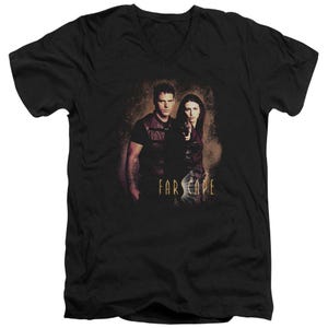 Farscape Wanted V-Neck T-Shirt