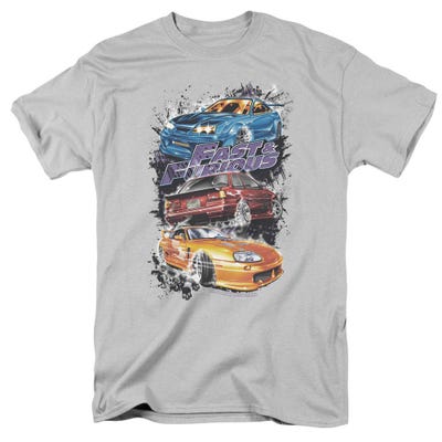 Fast and Furious Smokin Street Cars T-Shirt