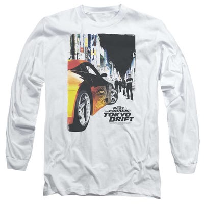  Fast and Furious Tokyo Drift Poster Long Sleeve Shirt