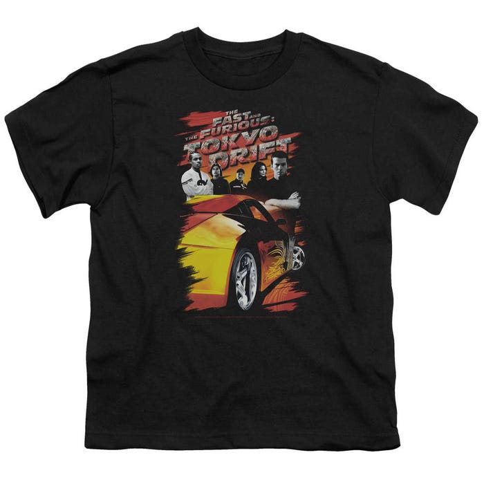 Fast and the Furious Drifting Crew Kids T-Shirt
