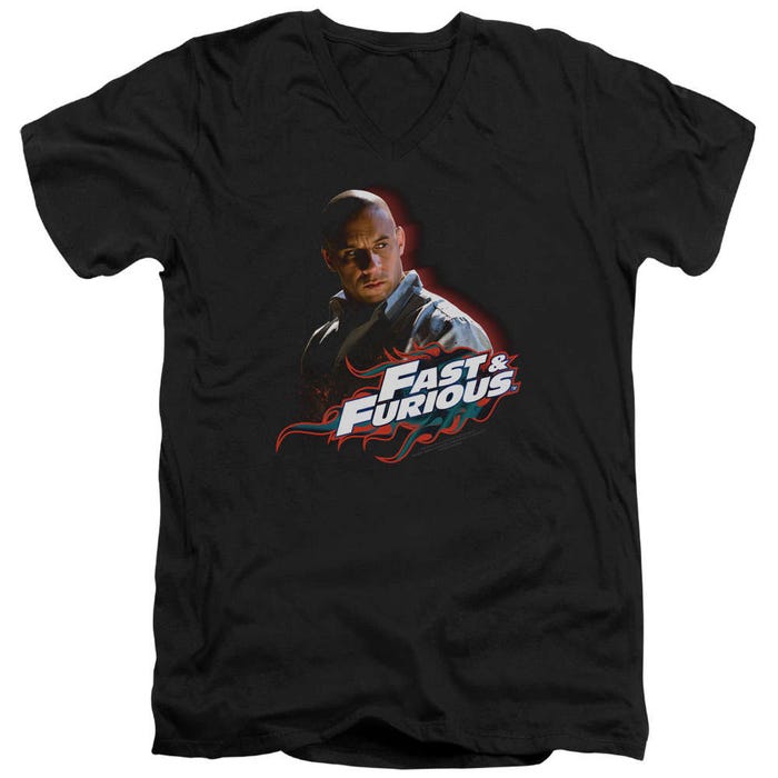 Fast and the Furious Toretto V-Neck T-Shirt