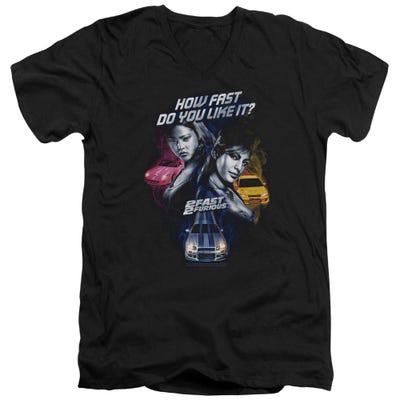 Fast and the Furious Women V-Neck T-Shirt