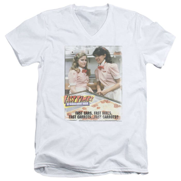 Fast Times at Ridgemont High Fast Carrots V-Neck T-Shirt