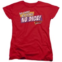 Fast Times at Ridgemont High No Dice Womens T-Shirt