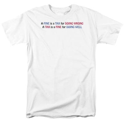 Fine Tax Funny T-Shirt