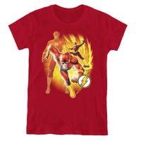 Flash Collage Womens T-Shirt