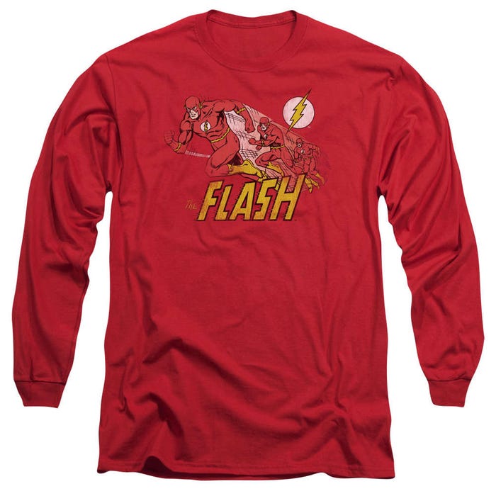 Flash Crimson Comet Long Sleeve Shirt