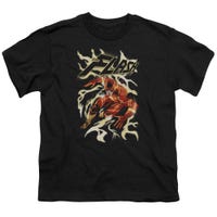 Flash Electric Run JLA Kids T-Shirt