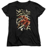 Flash Electric Run JLA Womens T-Shirt
