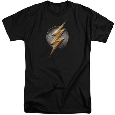 Flash Logo Justice League Movie Tall T-Shirt