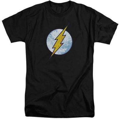 Flash Neon Distress Logo Tall T-Shirt