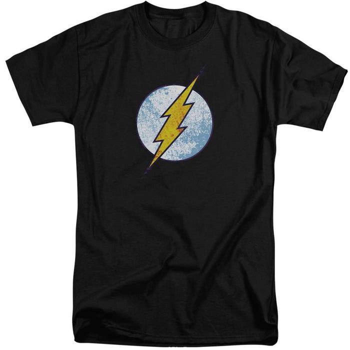 Flash Neon Distress Logo Tall T-Shirt