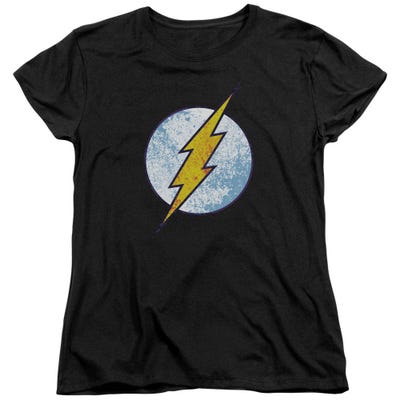 Flash Neon Distress Logo Womens T-Shirt