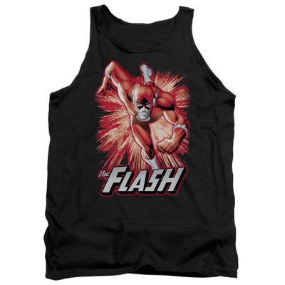 Flash Red & Gray Tank Top