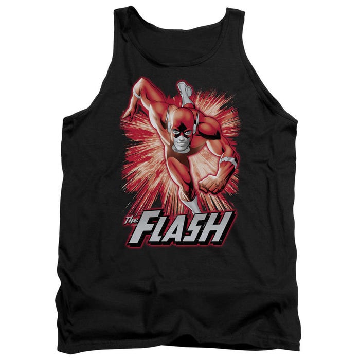Flash Red & Gray Tank Top