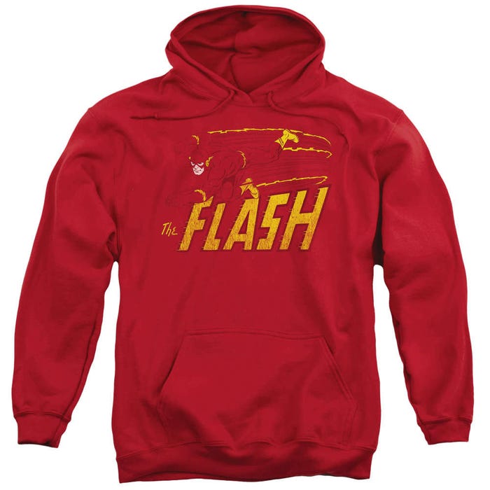 Flash Speed Distressed Hoodie