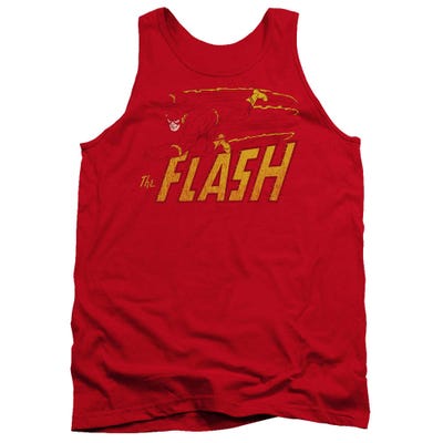 Flash Speed Distressed Tank Top