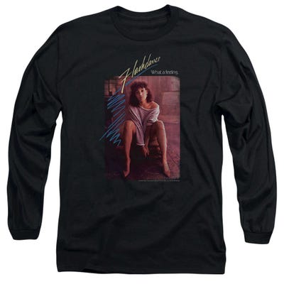 Flashdance Movie Title Long Sleeve Shirt