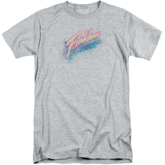 Flashdance Spray Logo Tall T-Shirt