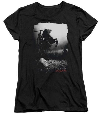 Foggy Night Sleepy Hollow Womens T-Shirt