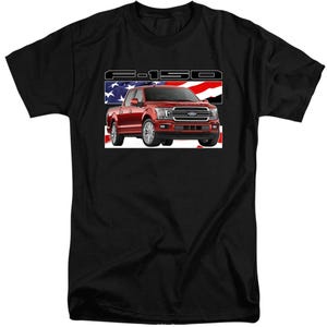 Ford F 150 Flag Tall T-Shirt