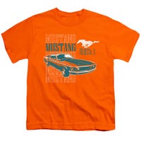 Ford Mach 1 Repeat Design Kids T-Shirt
