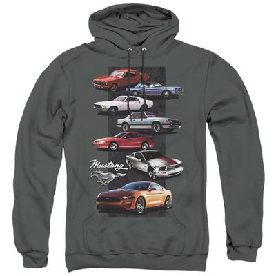 Ford Mustang 7 Car Stack Hoodie