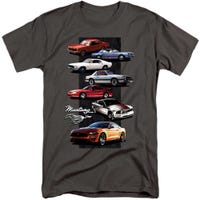 Ford Mustang 7 Car Stack Tall T-Shirt