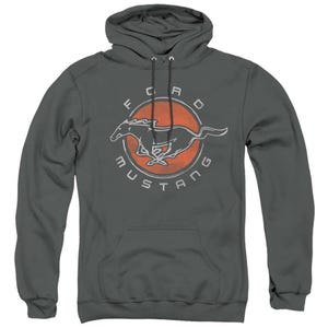 Ford Mustang Retro Circle Hoodie