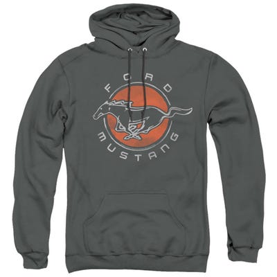 Ford Mustang Retro Circle Hoodie