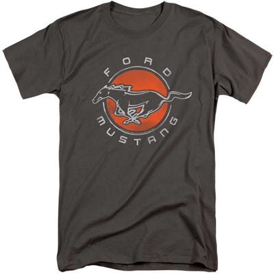 Ford Mustang Retro Circle Tall T-Shirt