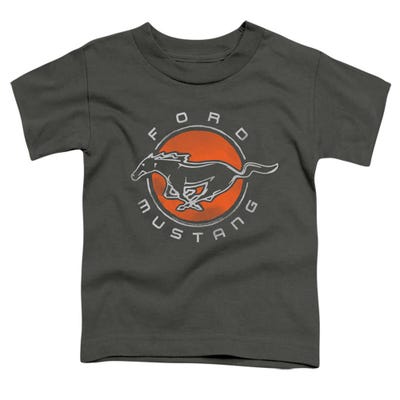 Ford Mustang Retro Circle Toddler T-Shirt